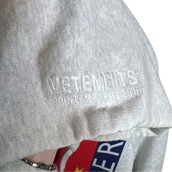 Vetements x Tommy Hilfiger‎ hoodie sweatshirt - Picture 4 of 14